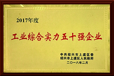 2017工業(yè)綜合實力五十強企業(yè)